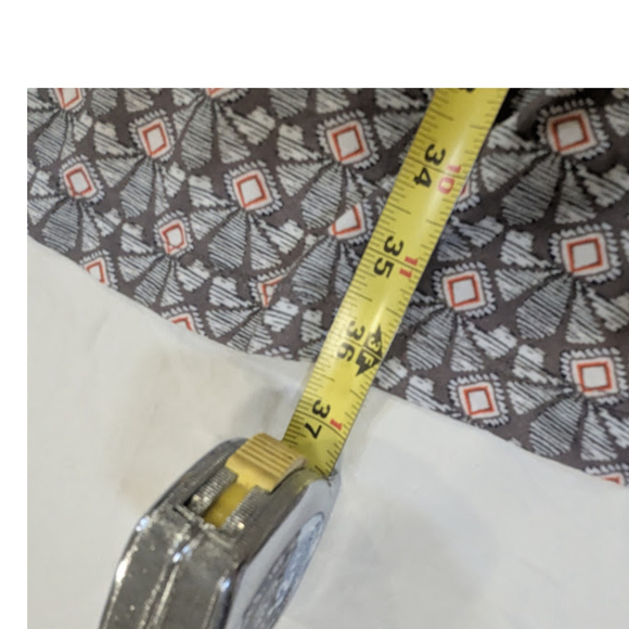 Boho Geo Print Sundress | Prana Racerback Travel Activewear Dress XS (Est.) - Picture 8 of 9